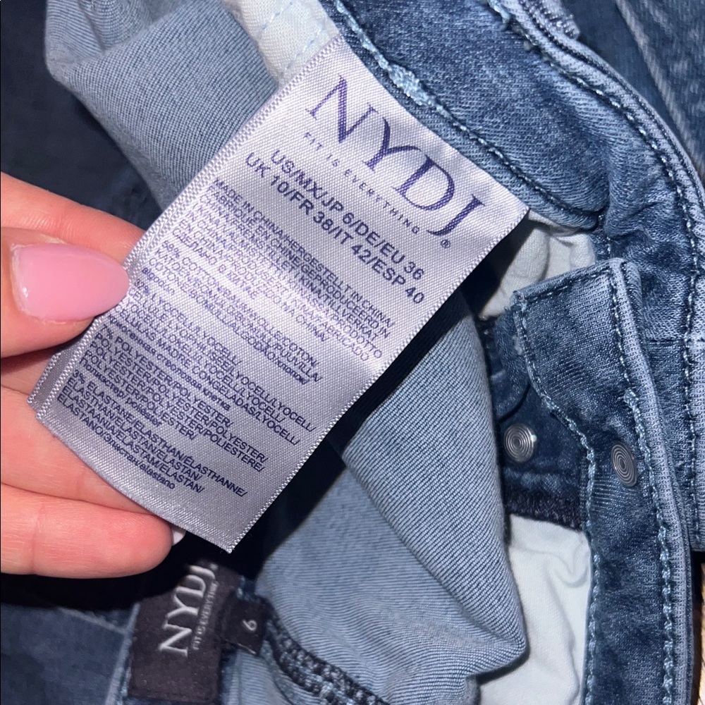 BUNDLE NYD Jeans modest denim jeans shorts size 6 - Picture 4 of 5